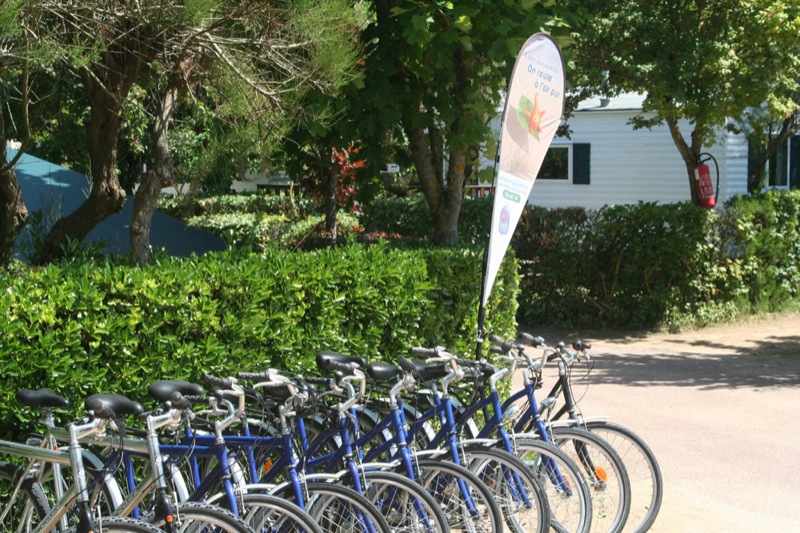 location de vélo au camping à Saint Jean de Monts